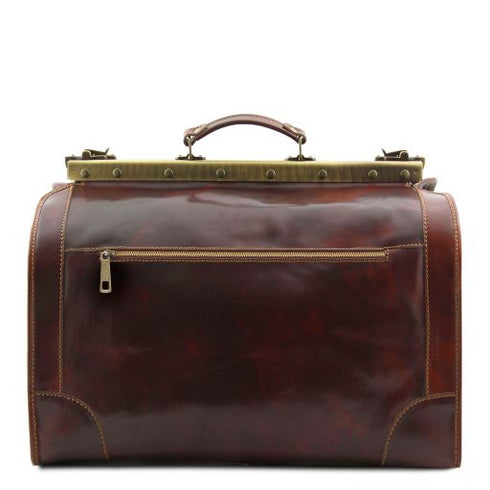 Madrid - Gladstone Leather Bag - Small size